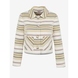 Camaieu Cream striped jacket - Women's | shoptok.hr
