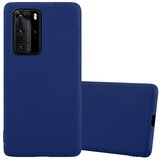 Cadorabo Case, združljiv s Huawei v Candy Tarmno Blue - zaščitna prevleka iz fleksibilnega silikona TPU, (20572320) | Shoptok.si
