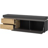 Modern Living Tv-element Luci, Barva Hrasta, Antracit | Shoptok.si