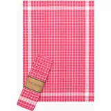 Set od 5 kuhinjskih krpa, roze