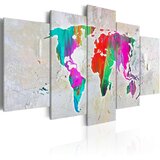  Slika - Colourful Planet 100x50 Cijene