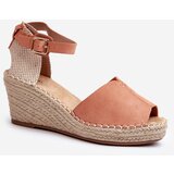 EVENTO Comfortable Women's Sandals On Wedge Light pink Dellia | Shoptok.si
