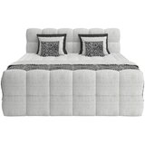 Premium Living Postelja Boxspring Brisbane, Sivobela, 140x220 | Shoptok.si