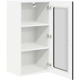  Zidni kuhinjski ormarić s policom 2 pcs Crna 40 x 31 x 80 cm | shoptok.hr