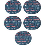 Bosch Set brusnih diskova ubodne testere Expert O780 O125 mm, Granulacije G60 G80 G120 G180 G240, 061599766T, 55 komada Cene