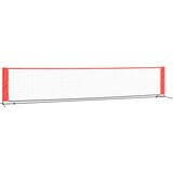 vidaXL Teniška mreža črna in rdeča 500x100x87 cm poliester, (20753757) Cene