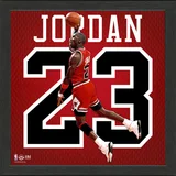 Michael Jordan 23 Chicago Bulls Impact Jersey Frame fotografija u okviru