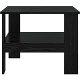  Klubska miza Črna Orehovina 57 x 55 x 45 cm Konstruiran les, (5000120444) | Shoptok.si