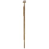  Uzglavlje s uzglavljem Dimljeni hrast 150 cm Konstruirano drvo | shoptok.hr