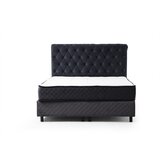 Hanah home Sonata Set 120 x 200 v3 - Anthracite Anthracite Single Mattress, Base & Headboard