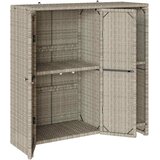Ormarić za pohranu Svijetlo siva 100 x 36 x 102 cm Ratan | shoptok.hr