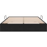  Otomanski krevet s pohranom Crna 140 x 200 cm Baršun | shoptok.hr