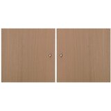 Hammel Furniture Vrata u dekoru hrasta za modularni sustav polica 2 kom 32x33 cm Mistral Kubus - Cijene