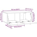 TV Omarica za TV, ki jo lahko montiraš na steno Star les, (5000210678) | Shoptok.si
