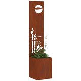  Privatnost u vrtu Rezbarija Rđa 32 x 150 cm Otporni čelik | Eponuda.com