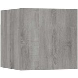  8-dijelni set TV ormarića sivog sonome konstruirano drvo | shoptok.hr