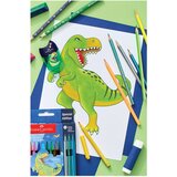  ŠKOLSKI 10 PLUS 3BOJE DINO FABER CASTELL 554214 BLISTER | Shoptok.si