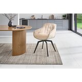 Livetastic NASLANJAČ, kovina, tekstil bež, črna | Shoptok.si
