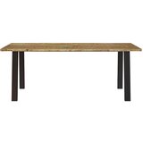  Blagovaonski stol 200x90x75 cm od masivnog bagremovog drva | shoptok.hr