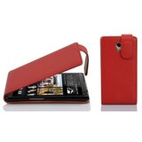 Cadorabo Ohišje, združljivo z HTC Desire 700 v rdeče sladkorno jabolko - Zaščitni ovitek v obliki flipa iz teksturiranega umetnega usnja, (20558832) | Shoptok.si