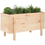  Povišena vrtna gredica 101 x 50 x 57 cm od masivne borovine | shoptok.hr