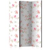  Paravan u 3 dijela - Fresh Magnolias [Room Dividers] 135x172 Cijene