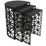 Hanah home Stil Black Marble 3 kom | ePonuda.com