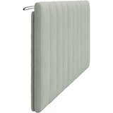  Jastuk za uzglavlje Hanko svjetlosivi 183 cm baršunasti - Svjetlosiva 183 cm 1 | shoptok.hr