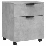  Mobilni ormarić za spise sivi 45 x 38 x 54 cm konstruirano drvo | Eponuda.ba