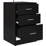  Noćni ormar Crni hrast 40 x 40 x 63 cm Konstruirano drvo | shoptok.hr