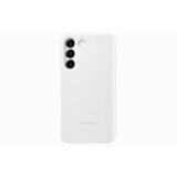 Samsung original torbica clear view EF-ZS901CWE za galaxy S22 5G - bela | Shoptok.si