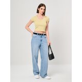 Sinsay Basic rebrasta majica kratkih rukava | shoptok.hr