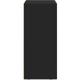  Strani šal Črna 59 x 35 x 80.5 cm Konstruiran les, (5000108262) | Shoptok.si