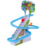  Zabavna igra sa toboganom i dinosaurima sa zvučnim i svijetlosnim efektima - plava | shoptok.hr