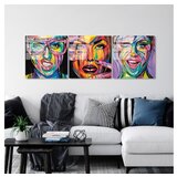 WALLXPERT dekorativna slika od kaljenog stakla smile 3 (uv 852) 50 x 50cm | ePonuda.com
