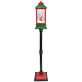  Novogodišnji podni fenjer, 148cm, Zeleno-crveni | Eponuda.com
