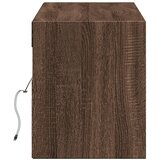  Zidni TV ormarić LED smeđa boja hrasta 140x31x38 cm | shoptok.hr