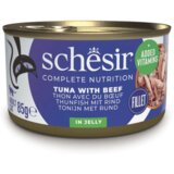 Schesir Hrana za Mačke Tuna i Govedina Complete Nutrition Jelly 85g Cene