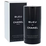 Chanel Bleu de deodorant v stiku brez aluminija 75 ml za moške