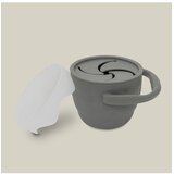 Interbaby sklopivi silikonski držač za grickalice Petrol Grey | shoptok.hr