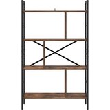  Polica Dimljeni hrast 75 x 30 x 123,5 cm Konstruirano drvo | shoptok.hr