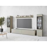XXXL Dnevni Regal Vera I, Svetlo Siva, Z Osvetlitvijo, 4-Delni | Shoptok.si