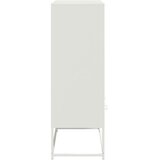  Visoka komoda bijela 68x39x111,5 cm od čelika | shoptok.hr