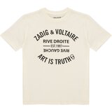 Zadig&voltaire Majice s kratkimi rokavi X60628 Bela Cene