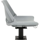  Sjedalo za brod s postoljem okretno za 360° - Siva 1 s postoljem | shoptok.hr