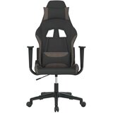  Gaming stol črno in taupe blago, (21378313) | Shoptok.si