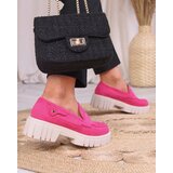 Resti Eco suede fuchsia moccasins for women Siherta | Shoptok.si