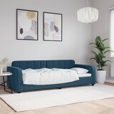  Dnevni krevet plavi 80 x 200 cm baršunasti | shoptok.hr