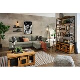 Hom`in KOTNA SEDEŽNA GARNITURA, šenilja olivno zelena | Shoptok.si
