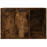  Kutija z mačji pijesak boja hrasta 60x40x40cm konstruirano drvo | shoptok.hr